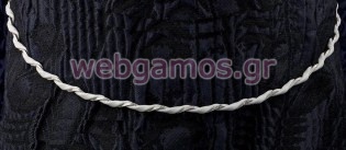 Στέφανα Γάμου ασημένια (535)