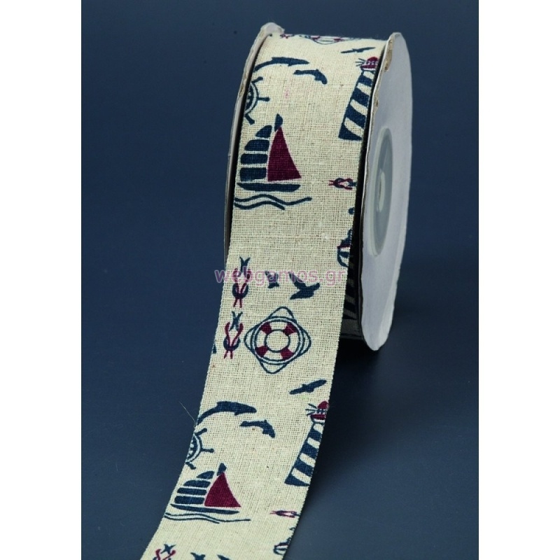 ΚΟΡΔΕΛΑ ΛΙΝΗ ΚΑΡΑΒΙ 4cm ΚΛΤ4