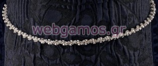 Στέφανα Γάμου ασημένια (553)