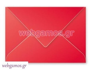 Φάκελος κόκκινος 16.2 x 22.9 εκ (325582)