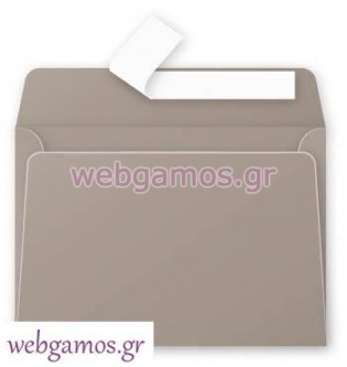 Φάκελος γκρι 11.4 x 16.2 εκ (325636)