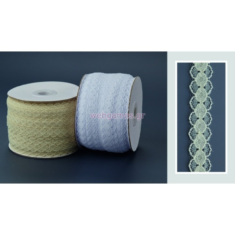 ΚΟΡΔΕΛΑ ΔΑΝΤΕΛΑ ΤΡΕΣΑ 12mmX100y 40813-21