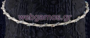 Στέφανα Γάμου ασημένια (578)