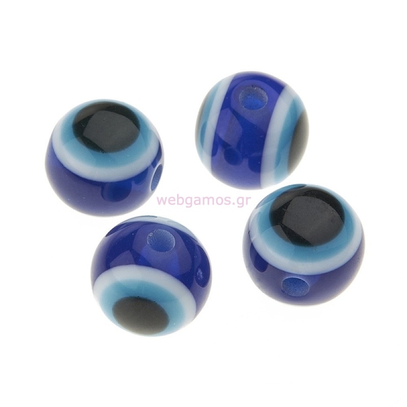 Χάντρα Ματάκι Μπλε NU2303-8 8χιλ