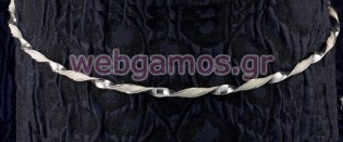 Στέφανα Γάμου ασημένια (598)