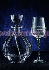 Σετ Καράφα - Ποτήρι γάμου (3063)