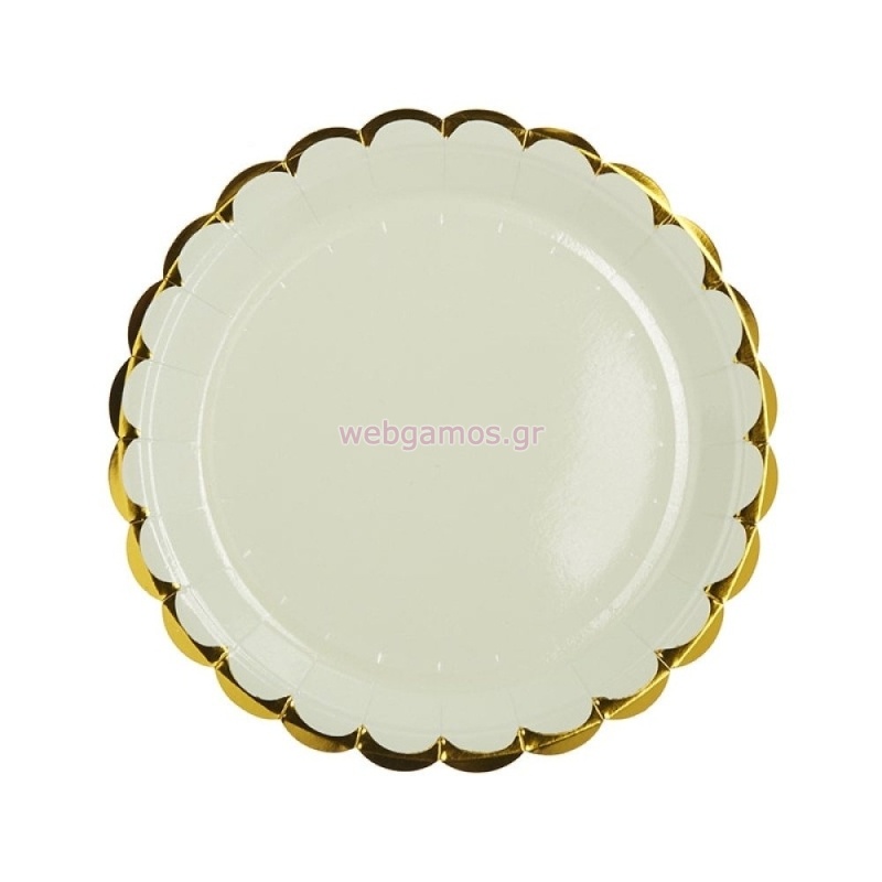 Πιάτο Συννεφάκι 23εκ ΝΚ366-2 Σετ 10τμχ