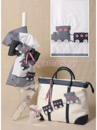 Σετ Βάπτισης τραινάκι (115)