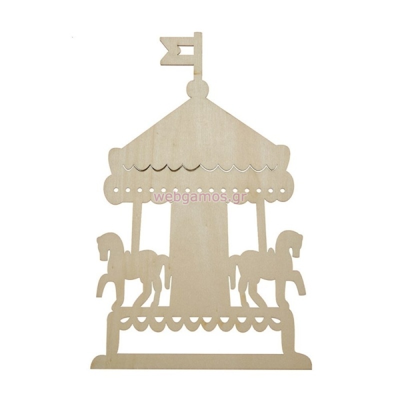 ΞΥΛΙΝΟ ΚΑΡΟΥΖΕΛ ΝΚ399-2 25εκ