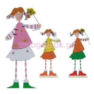 Μπομπονιέρα Βάπτισης κοριτσάκι (α690)