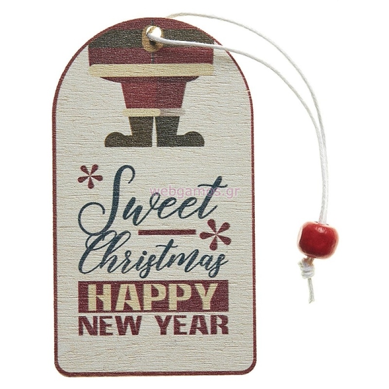 ΞΥΛΙΝΟ ΧΡΙΣΤΟΥΓΕΝΝΙΑΤΙΚΟ ΣΤΟΛΙΔΙ ΡΤ066-1 ΣΕΤ 9τμχ