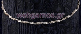 Στέφανα Γάμου ασημένια (705)