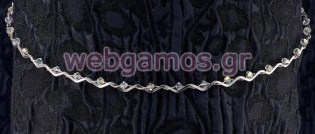 Στέφανα Γάμου ασημένια (715)