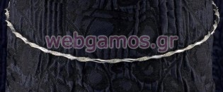Στέφανα Γάμου ασημένια (716)