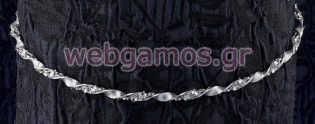 Στέφανα Γάμου επάργυρα (7204)