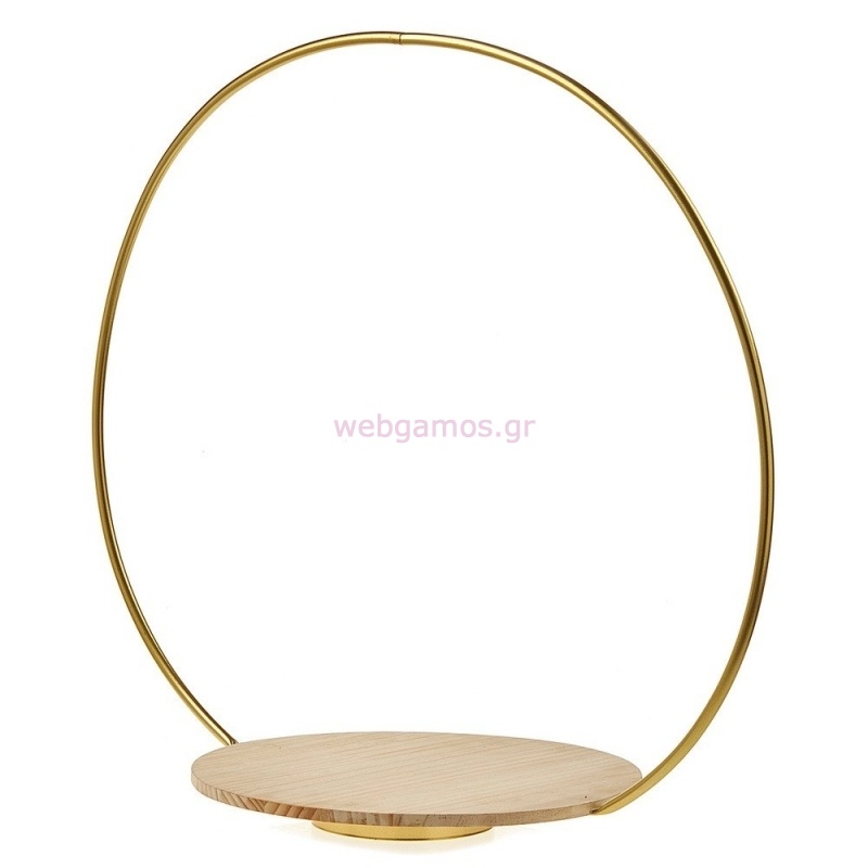 ΔΙΑΚΟΣΜΗΤΙΚΟΣ ΚΥΚΛΟΣ ΜΕ ΞΥΛΙΝΗ ΒΑΣΗ ΡΤ153