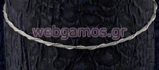 Στέφανα Γάμου ασημένια (766)