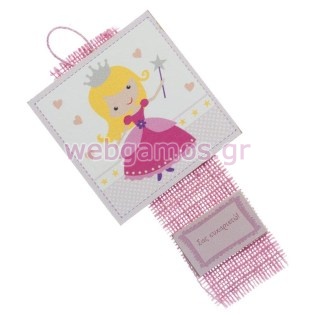 Μπομπονιέρα Καδράκι πριγκίπισσα (Ρ147)