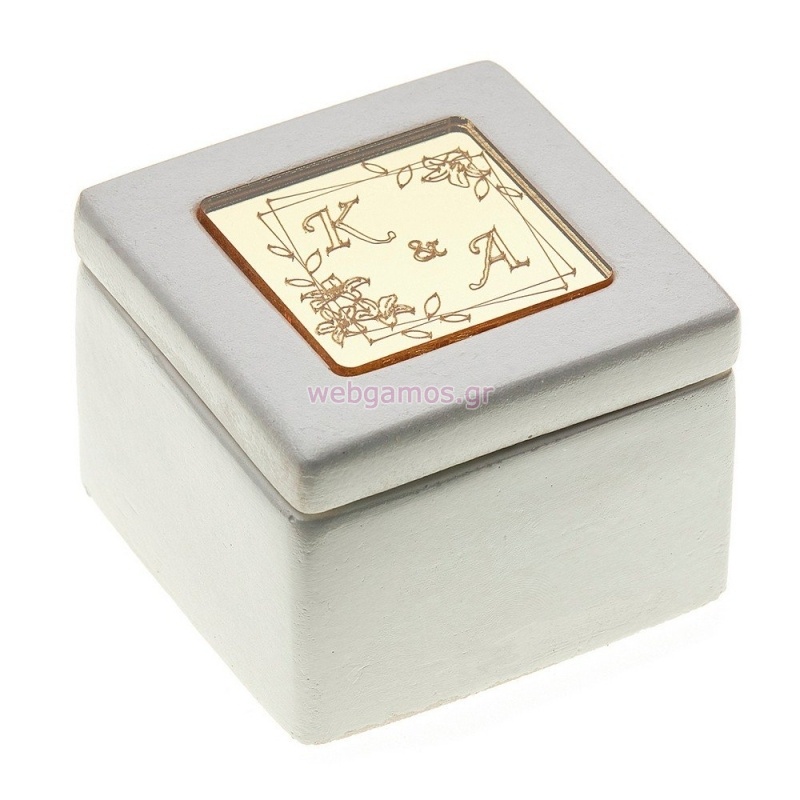 ΤΕΤΡΑΓΩΝΗ ΜΠΙΖΟΥΤΙΕΡΑ ΜΕ ΑΡΧΙΚΑ Κ804