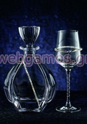 Σετ Καράφα - Ποτήρι γάμου (3080)