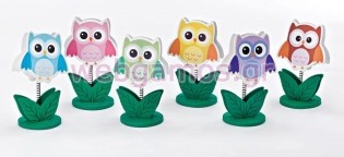 Μπομπονιέρα Βάπτισης μανταλάκι κουκουβάγια (208-8684)