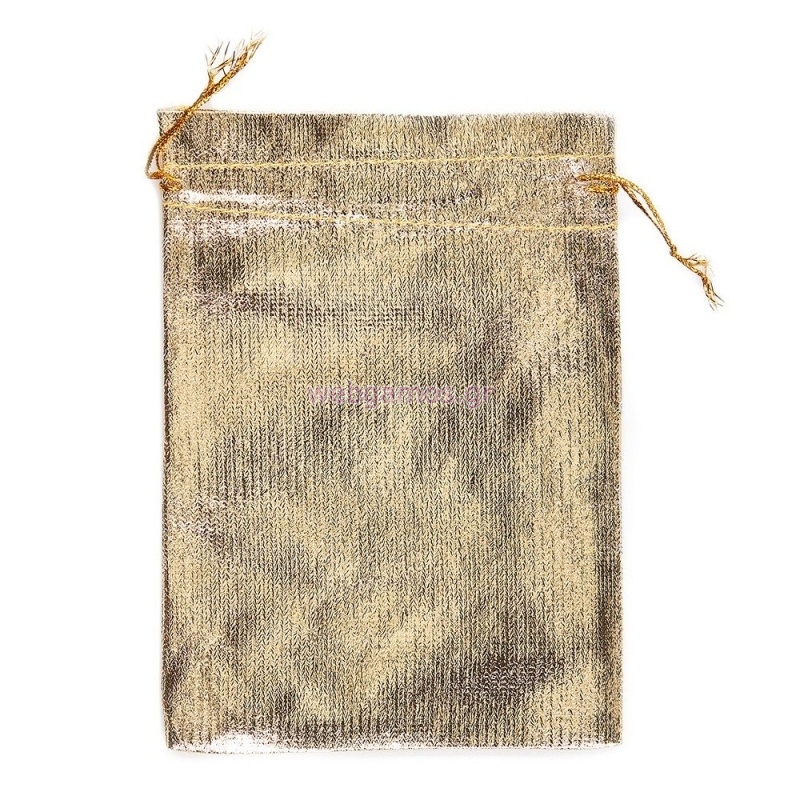 ΠΟΥΓΚΙ ΠΟΛΥΕΣΤΕΡΑΣ ΧΡΥΣΟ 12*18εκ ΡΤ166