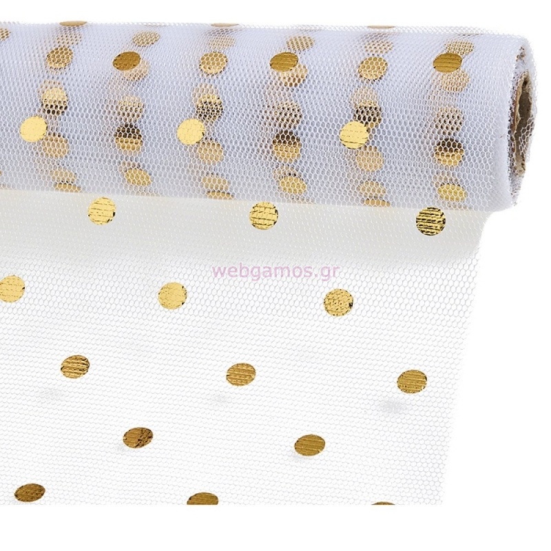 ΡΟΛΟ ΤΟΥΛΙ ΧΡΥΣΟ ΠΟΥΑ 24εκ 40813-76Β