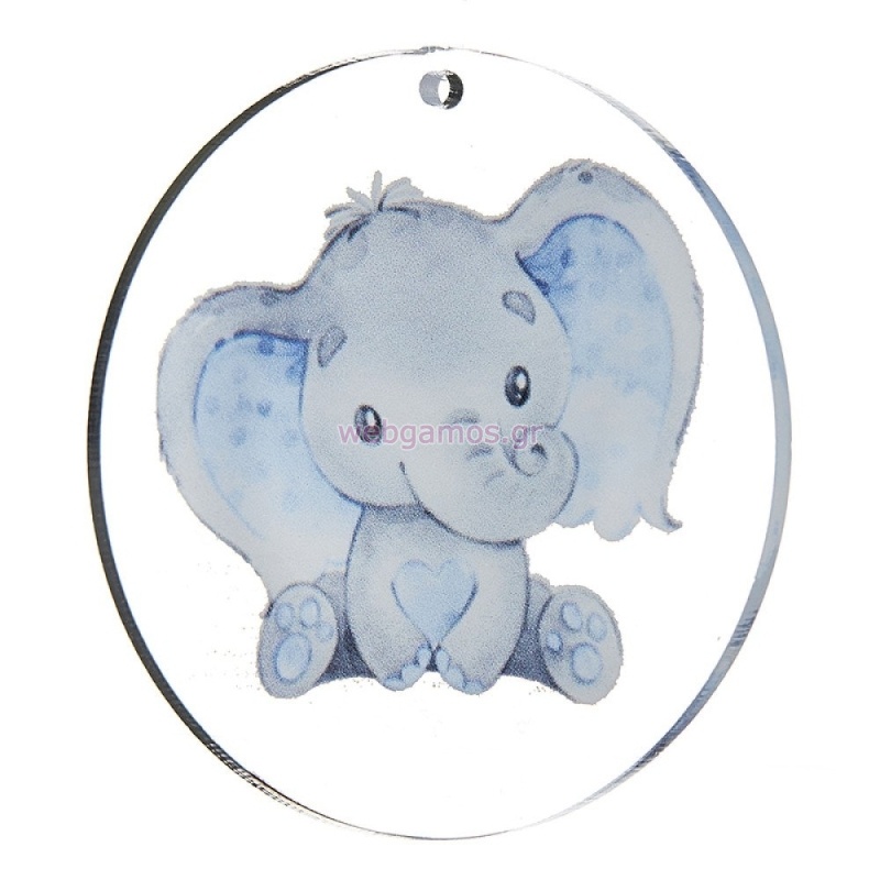 ΠΛΕΞΙ ΕΚΤΥΠΩΜΕΝΟ ΕΛΕΦΑΝΤΑΣ 5εκ. Κ589