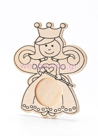 Μπομπονιέρα Βάπτισης κορνίζα πριγκίπισσα (208-8131)