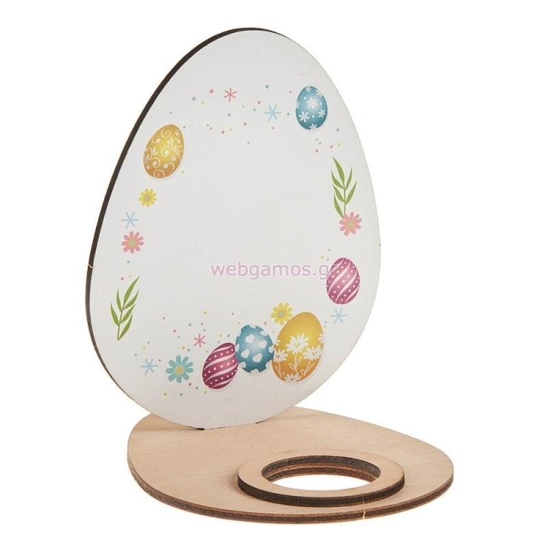 ΞΥΛΙΝΟ ΑΥΓΟ ΕΚΤΥΠΩΜΕΝΟ ΜΕ ΒΑΣΗ ΝΒ360 10*13*13εκ