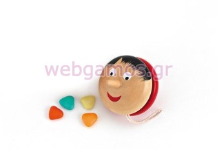 Μπομπονιέρα Βάπτισης σβούρα πινόκιο (208-4192)