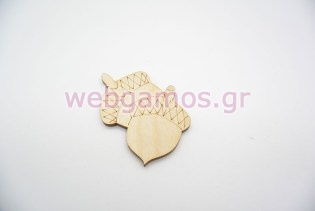 Ξύλινα Διακοσμητικά βελανίδια (011600302)