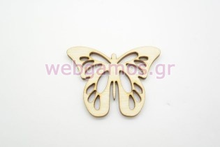 Ξύλινο Διακοσμητικό πεταλούδα (50067)