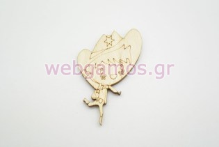 Ξύλινα Διακοσμητικά Καουμπόι (500342)