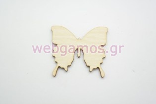 Ξύλινο Διακοσμητικό πεταλούδα (50070)