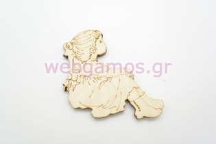 Ξύλινο Διακοσμητικό sarah kay (500310)