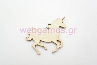 Ξύλινο Διακοσμητικό μονόκερος (500306)
