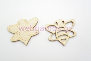 Ξύλινα Διακοσμητικά Μέλισσα (500340)