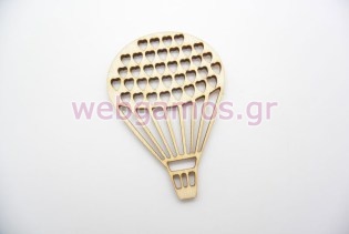 Ξύλινο Διακοσμητικό αερόστατο (5006)