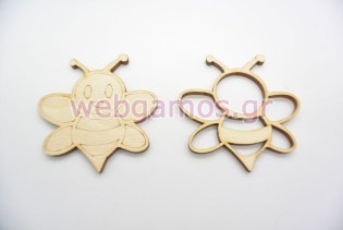 Ξύλινο Διακοσμητικό Μέλισσα (500339)