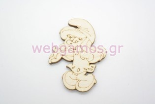 Ξύλινο Διακοσμητικό στρουμφίτα (011600262)