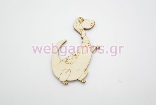 Ξύλινο Διακοσμητικό dino (011600278)