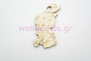 Ξύλινο Διακοσμητικό σταλίτσα (011600280)