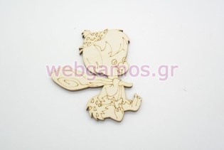 Ξύλινο Διακοσμητικό bam bam (011600279)