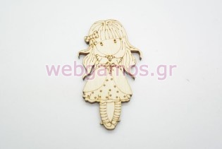 Ξύλινο Διακοσμητικό santoro gorjuss (011600288)