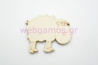 Ξύλινο Διακοσμητικό Σον το Πρόβατο (500355)