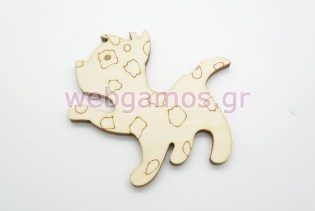 Ξύλινο Διακοσμητικό σκυλάκι δαλματίας (500349)