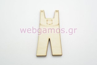 Ξύλινο Διακοσμητικό Σαλοπέτα (500388b)