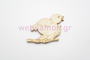 Ξύλινο Διακοσμητικό πουλάκι (600312)