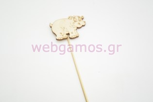 Ξύλινο Στικ ιπποποταμάκι (10501051)